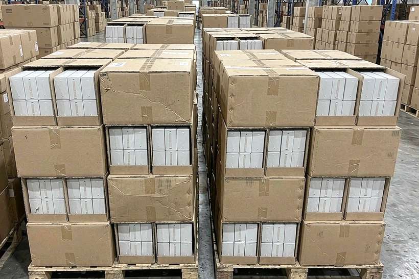 Restocking Vapowanie coils — Middle East