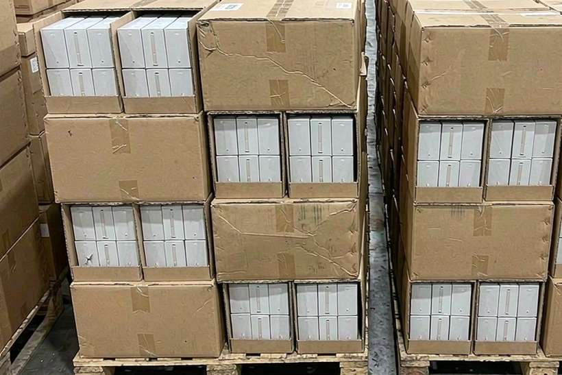 Restocking Vapowanie tanks — Middle East